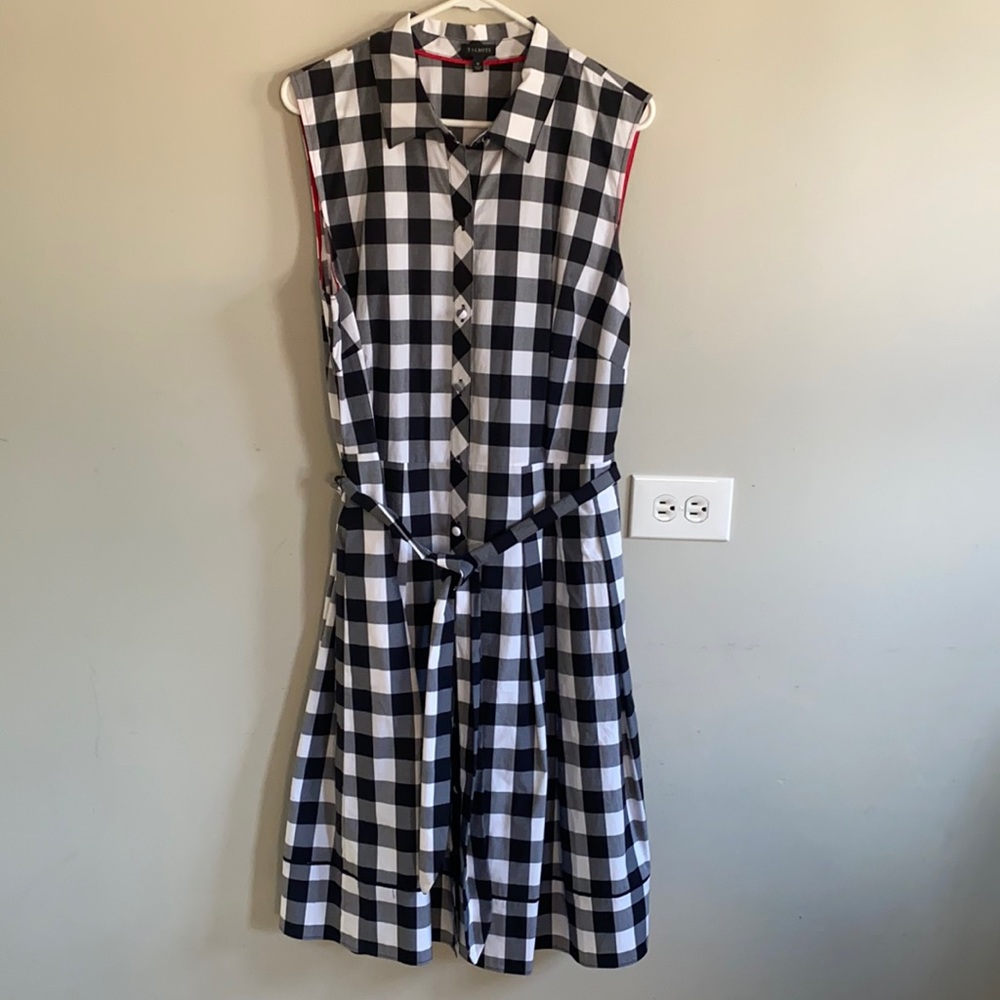 Talbots Buffalo check dress